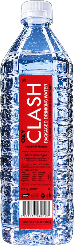 Oxy Clash 1 Litre Water Bottle